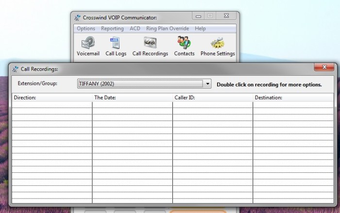 Communicator Call Recording